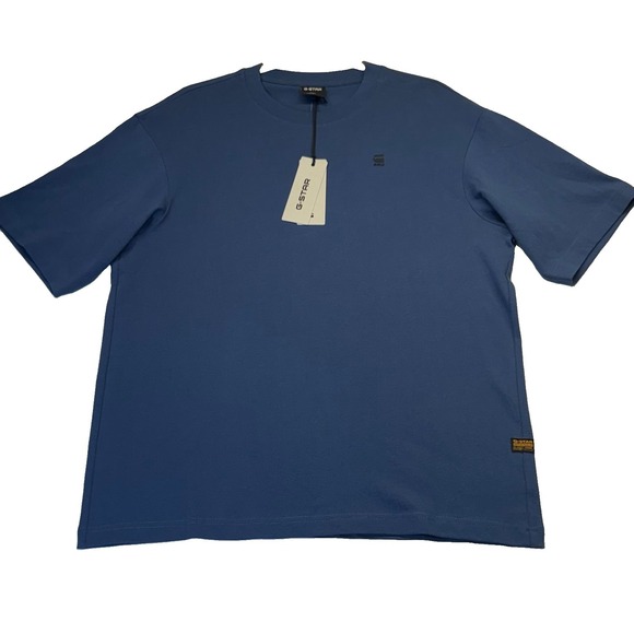 G-Star Other - G-Star Raw Men's Boxy Short Sleeve T-Shirt Small Oversized Fit Cotton Navy NWT